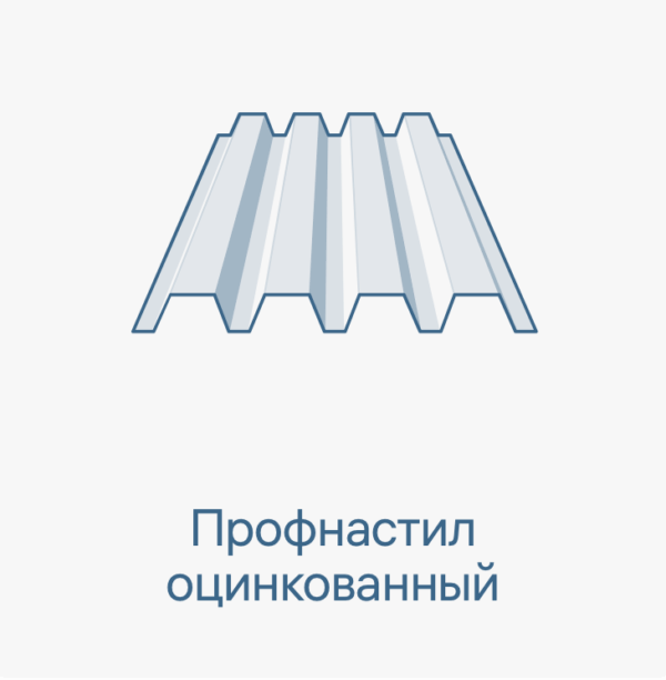 Профнастил оцинкованый
